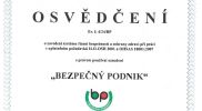 Osvědčen&iacute; BP2024